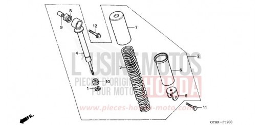 COUSSIN ARRIERE PK50MR de 1994